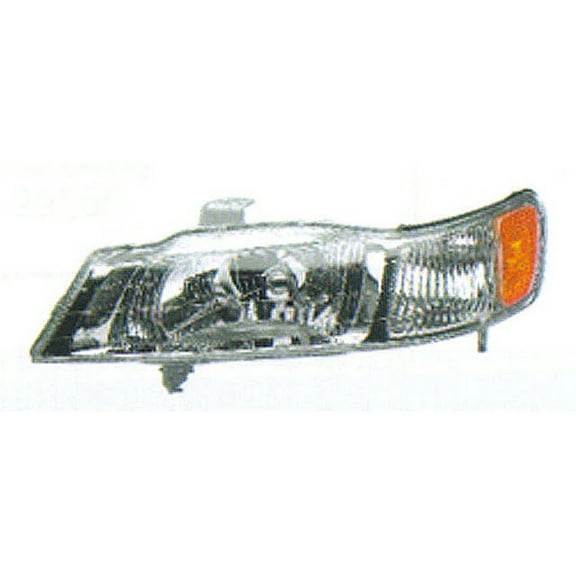 KAI New Economy Replacement Driver Side Headlight Lens And Housing, Fits 1999-2004 Honda Odyssey