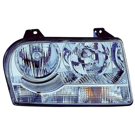KAI New Economy Replacement Driver Side Headlight Lens And Housing, Fits 2005-2007 Chrysler 300