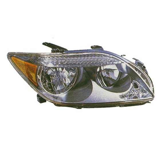 KAI New Economy Replacement Driver Side Headlight Lens And Housing, Fits 2005-2007 Scion TC