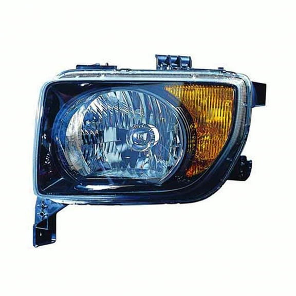 KAI New Economy Replacement Driver Side Headlight Lens And Housing, Fits 2007-2008 Honda Element