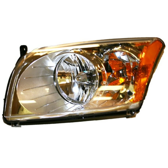 KAI New Economy Replacement Driver Side Headlight Lens And Housing, Fits 2007-2012 Dodge Caliber