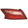thumbnail image 1 of KAI New Economy Replacement Driver Side Outer Tail Light Assembly, Fits 2016-2017 Nissan Altima, 1 of 1