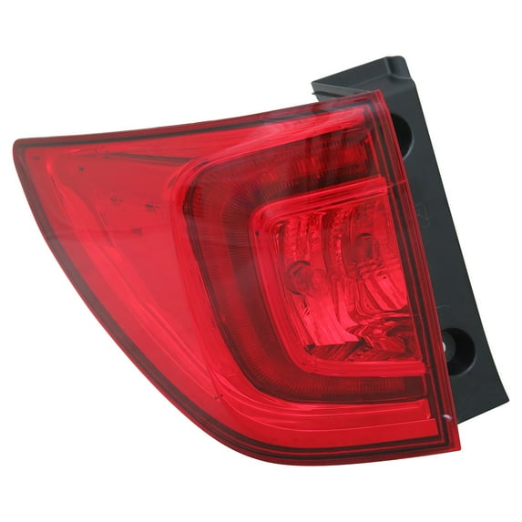 KAI New Economy Replacement Driver Side Outer Tail Light Assembly, Fits 2016-2018 Honda Pilot