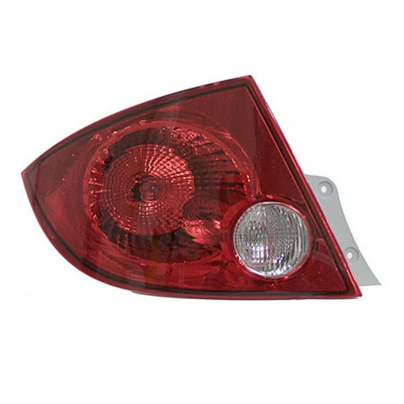 KAI New Economy Replacement Driver Side Tail Light Assembly, Fits 2005-2006 Pontiac Pursuit