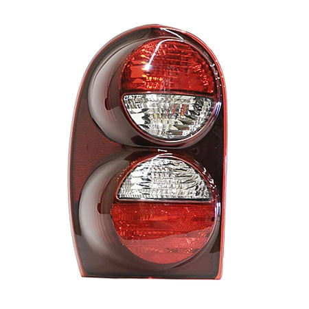 KAI New Economy Replacement Driver Side Tail Light Assembly, Fits 2005-2007 Jeep Liberty