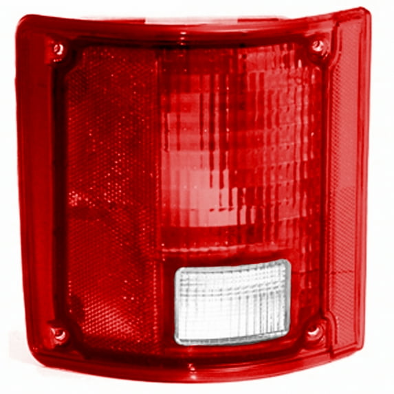 KAI New Economy Replacement Driver Side Tail Light Lens And Housing, Fits 1973-1986 Chevrolet Fullsize C/K Pickup