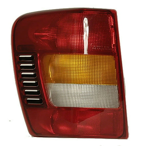 KAI New Economy Replacement Driver Side Tail Light Lens And Housing, Fits 2001-2004 Jeep Grand Cherokee