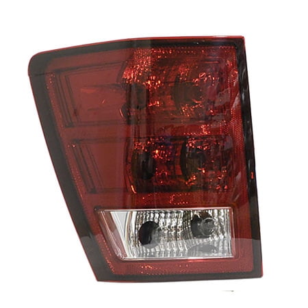 KAI New Economy Replacement Driver Side Tail Light Lens And Housing, Fits 2005-2006 Jeep Grand Cherokee