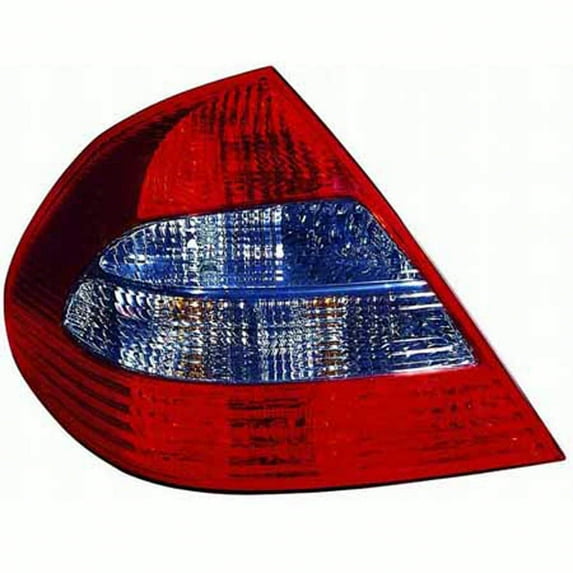 KAI New Economy Replacement Driver Side Tail Light Lens And Housing, Fits 2007-2009 Mercedes E320