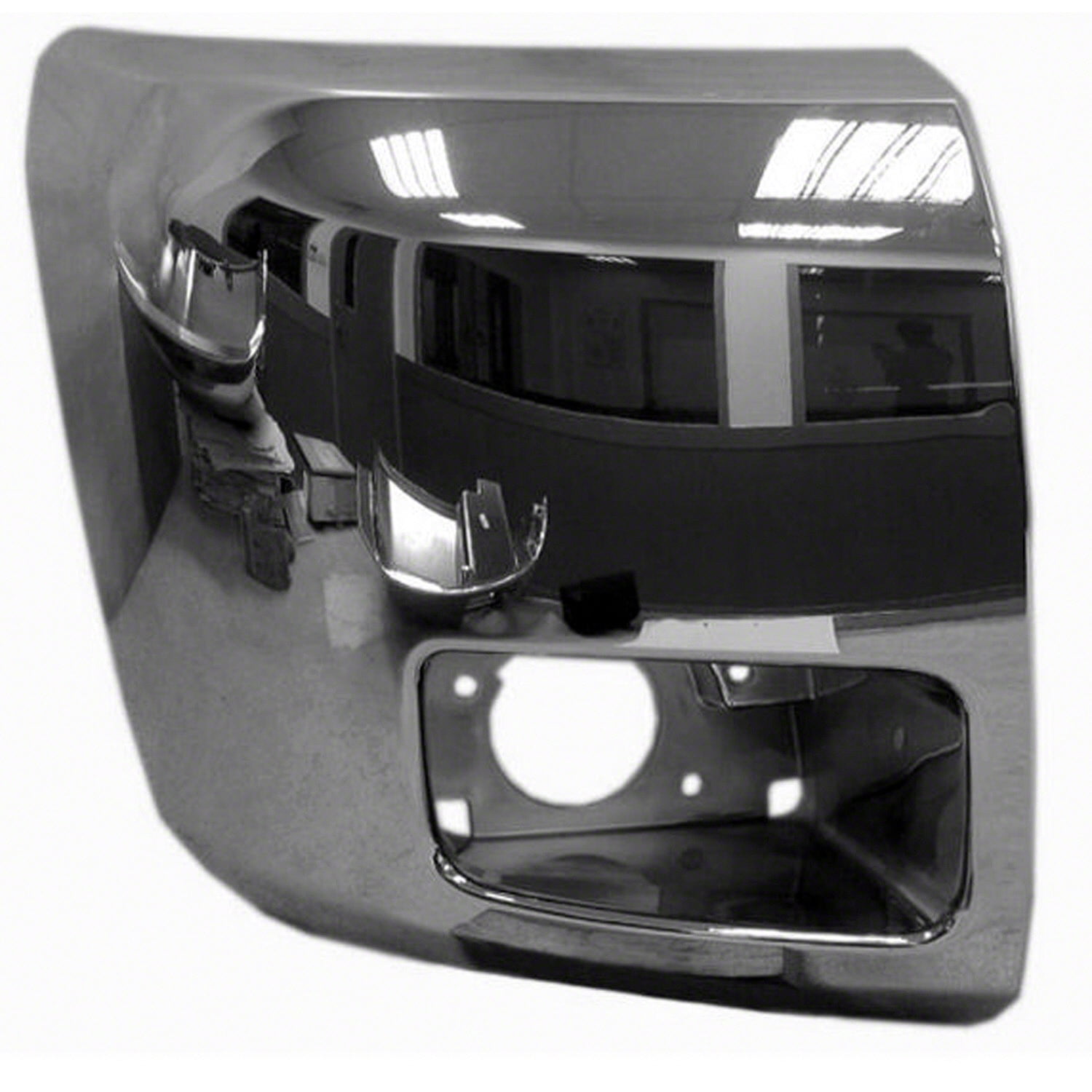KAI New Economy Replacement Front Passenger Side Bumper End, Fits 2012