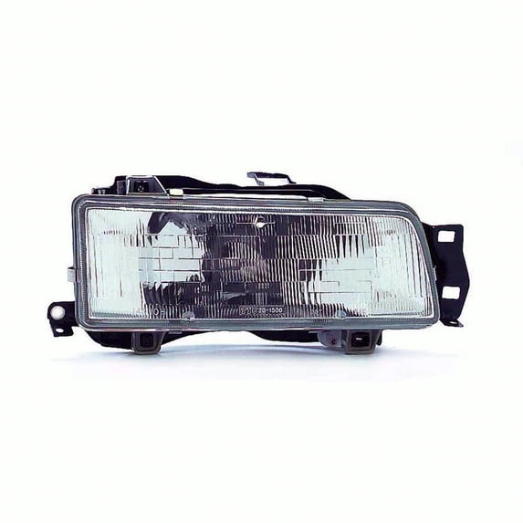 KAI New Economy Replacement Passenger Side Headlight Assembly, Fits 1988-1992 Toyota Corolla Sedan