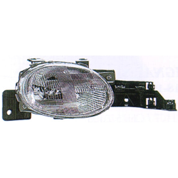KAI New Economy Replacement Passenger Side Headlight Assembly, Fits 1995-1999 Dodge Neon