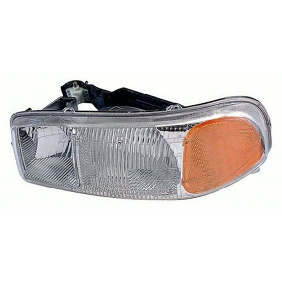 KAI New Economy Replacement Passenger Side Headlight Assembly, Fits 1999-2006 GMC Sierra