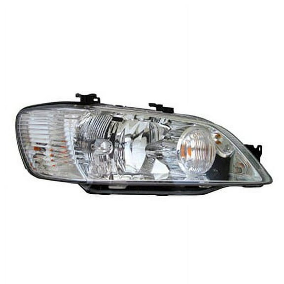 KAI New Economy Replacement Passenger Side Headlight Assembly, Fits 2002-2003 Mitsubishi Lancer