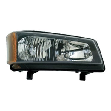 Passenger Side Headlight For Chevrolet Silverado 1500 2003-2006 | Evan-Fischer Fluted Reflector Halogen With Bulbs