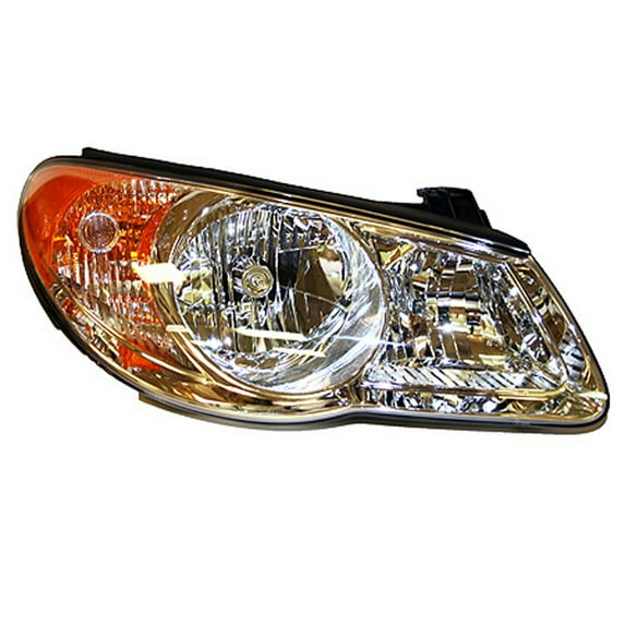 KAI New Economy Replacement Passenger Side Headlight Assembly, Fits 2007-2009 Hyundai Elantra