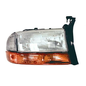 KAI New Economy Replacement Passenger Side Headlight Lens And Housing, Fits 1998-2003 Dodge Durango