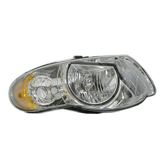 KAI New Economy Replacement Passenger Side Headlight Lens And Housing, Fits 2005-2007 Chrysler Town & Country