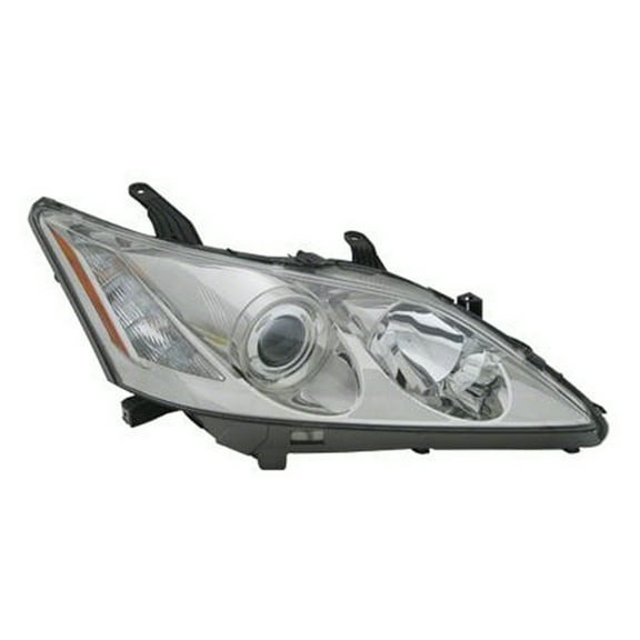 KAI New Economy Replacement Passenger Side Headlight Lens And Housing, Fits 2007-2009 Lexus ES350