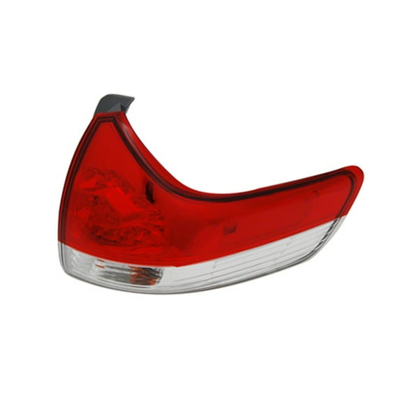 KAI New Economy Replacement Passenger Side Outer Tail Light Assembly, Fits 2011-2014 Toyota Sienna