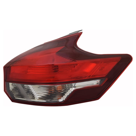 KAI New Economy Replacement Passenger Side Outer Tail Light Assembly, Fits 2018-2019 Nissan Kicks