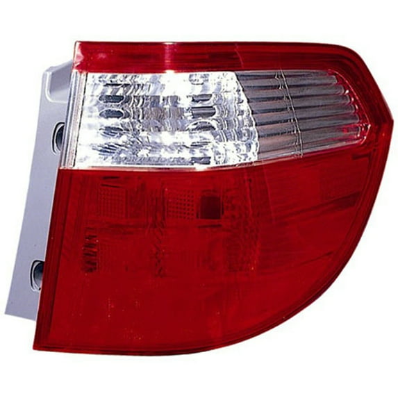 KAI New Economy Replacement Passenger Side Outer Tail Light Lens And Housing, Fits 2005-2007 Honda Odyssey