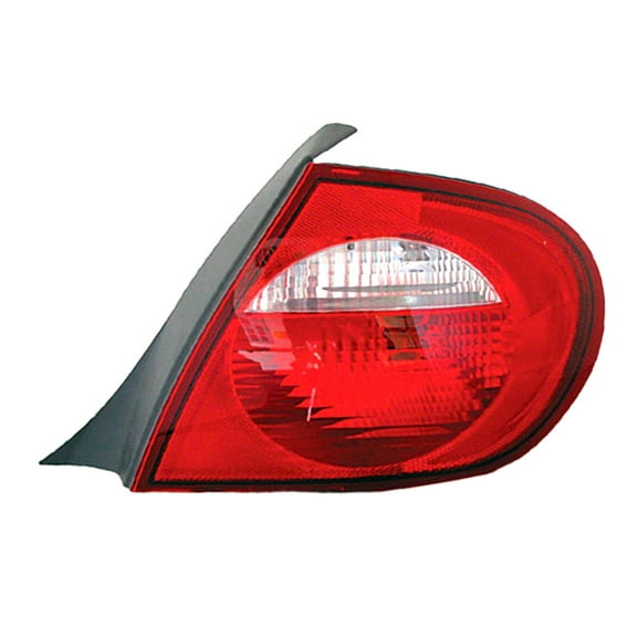 KAI New Economy Replacement Passenger Side Tail Light Assembly, Fits 2003-2005 Dodge Neon