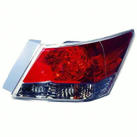 KAI New Economy Replacement Passenger Side Tail Light Assembly, Fits 2008-2012 Honda Accord Sedan