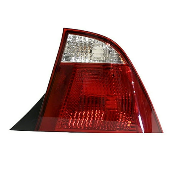 KAI New Economy Replacement Passenger Side Tail Light Lens And Housing, Fits 2005-2007 Ford Focus