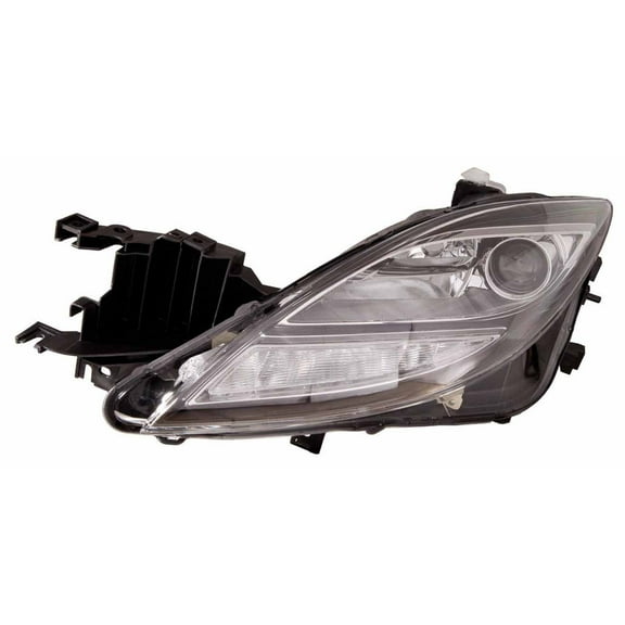 KAI New OEM Replacement Driver Side Headlight Lens And Housing, Fits 2009-2010 Mazda 6