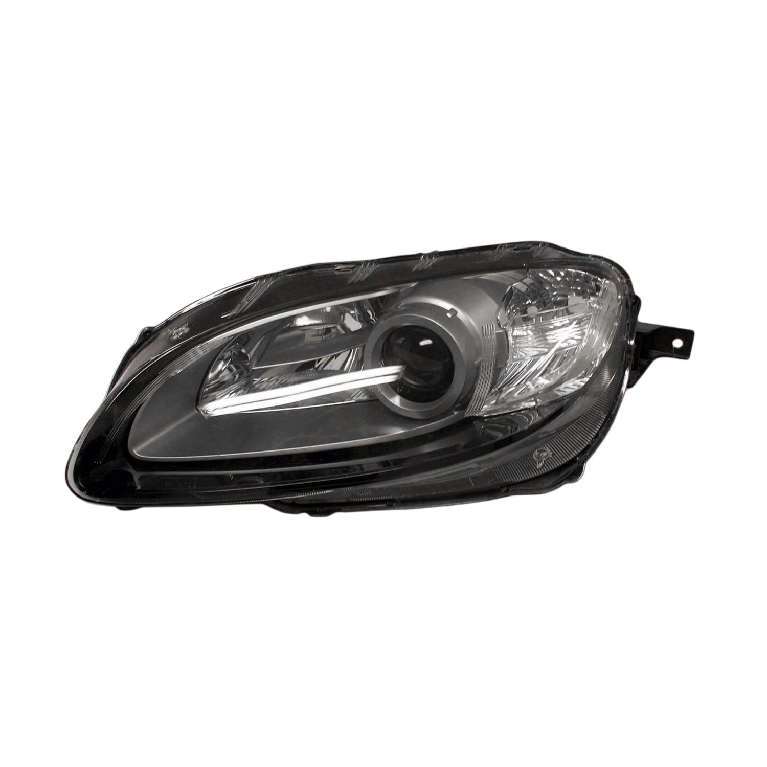 Right Side Headlight Lens Replacement Cover Fit For Mazda 2 2009-2012
