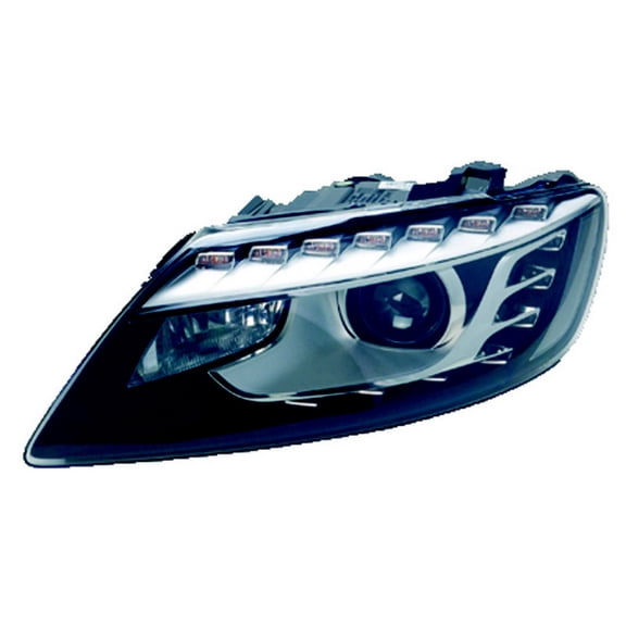 KAI New OEM Replacement Driver Side Headlight Lens And Housing, Fits 2010-2014 Audi Q7