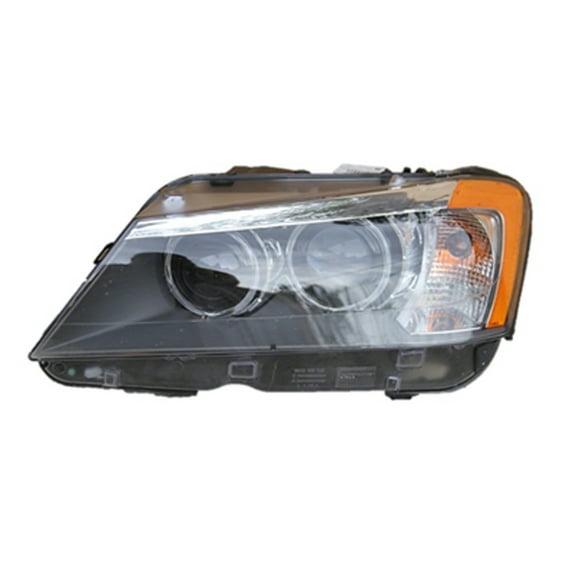 KAI New OEM Replacement Driver Side Headlight Lens And Housing, Fits 2011-2014 BMW X3