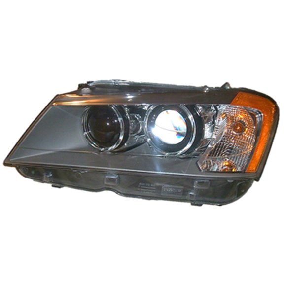 KAI New OEM Replacement Driver Side Headlight Lens And Housing, Fits 2011-2014 BMW X3