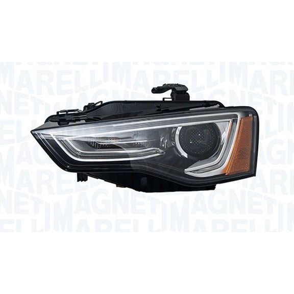 KAI New OEM Replacement Driver Side Headlight Lens And Housing, Fits 2012-2014 Audi A5