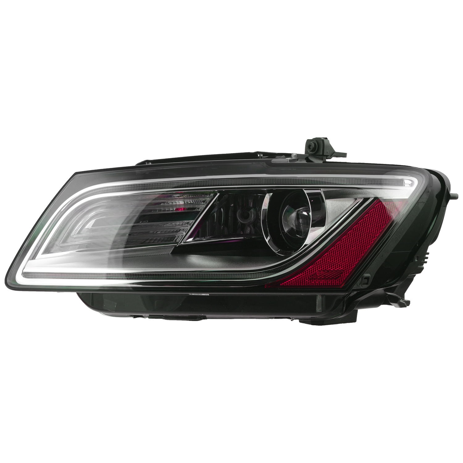 KAI New OEM Replacement Driver Side Headlight Lens And Housing, Fits 2013-2017 Audi Q5