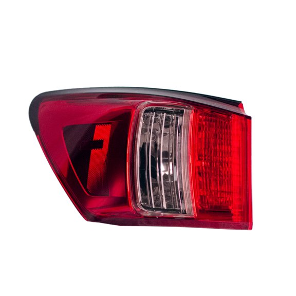 KAI New OEM Replacement Driver Side Outer Tail Light Lens And Housing, Fits 2011-2013 Lexus IS250 Sedan