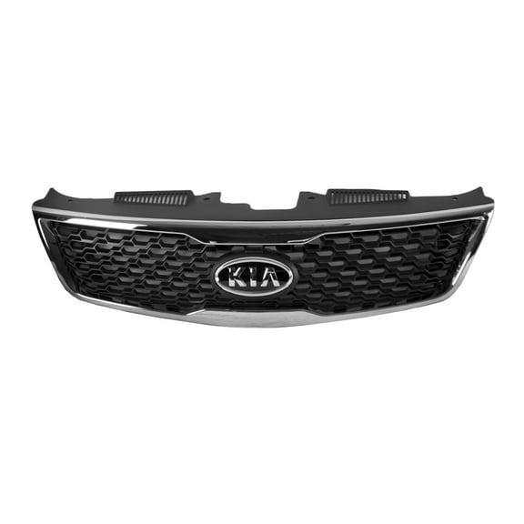 KAI New OEM Replacement Front Grille, Fits 2011-2013 Kia Forte