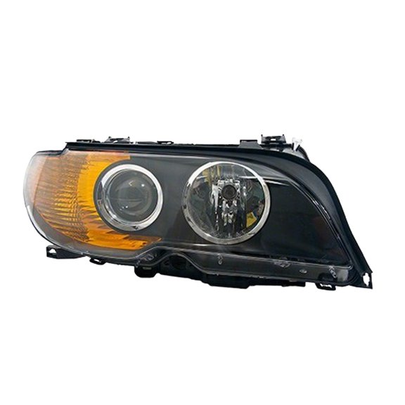 KAI New OEM Replacement Passenger Side Headlight Lens And Housing, Fits 2003-2006 BMW 3 Series Convertible