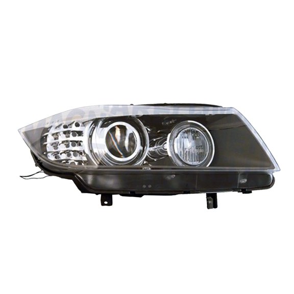 KAI New OEM Replacement Passenger Side Headlight Lens And Housing, Fits 2009-2011 BMW 3 Series Sedan