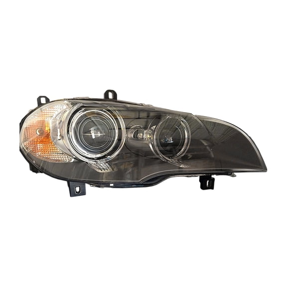 KAI New OEM Replacement Passenger Side Headlight Lens And Housing, Fits 2011-2013 BMW X5