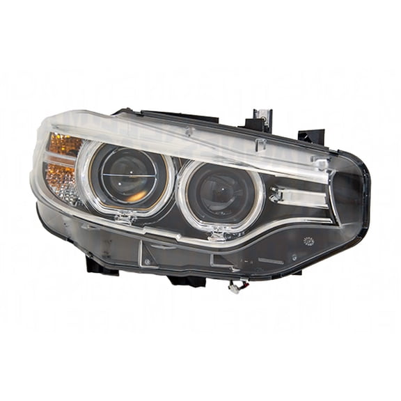KAI New OEM Replacement Passenger Side Headlight Lens And Housing, Fits 2014-2016 BMW 428I Convertible