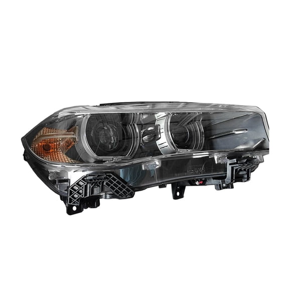 KAI New OEM Replacement Passenger Side Headlight Lens And Housing, Fits 2014-2018 BMW X5