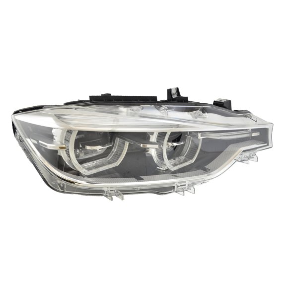 KAI New OEM Replacement Passenger Side Headlight Lens And Housing, Fits 2016-2018 BMW 3 Series Sedan