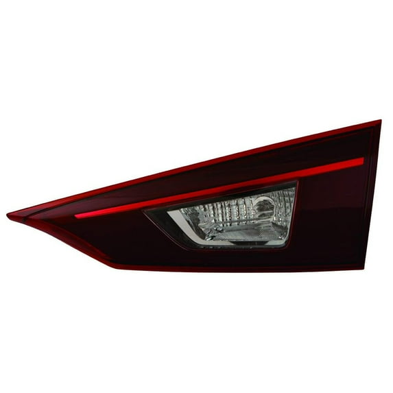 KAI New OEM Replacement Passenger Side Inner Tail Light Assembly, Fits 2014-2018 Mazda 3
