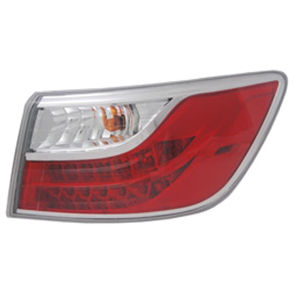 KAI New OEM Replacement Passenger Side Outer Tail Light Assembly, Fits 2010-2012 Mazda CX9