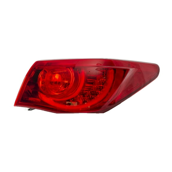 KAI New OEM Replacement Passenger Side Outer Tail Light Assembly, Fits 2014-2016 Infiniti Q50 Sedan