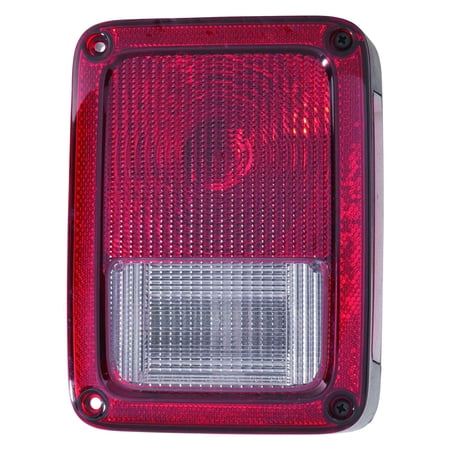KAI New OEM Replacement Passenger Side Tail Light Assembly, Fits 2007-2017 Jeep Wrangler