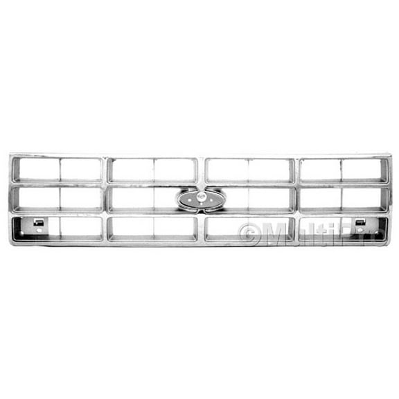 KAI New Premium Replacement Front Grille, Fits 1989-1990 Ford Bronco II