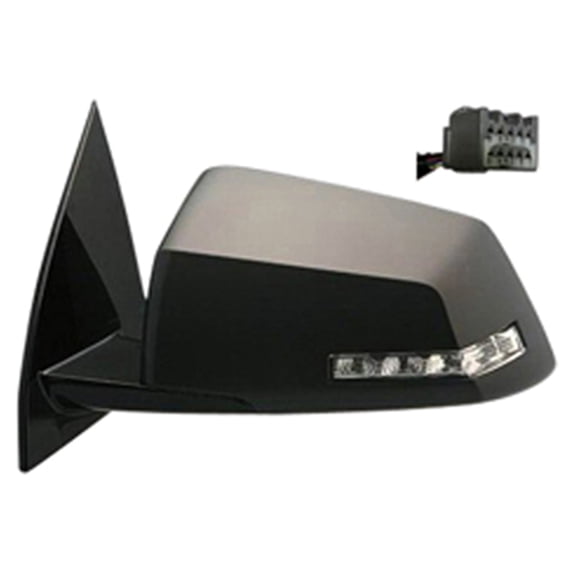 KAI New Standard Replacement Driver Side Door Mirror, Fits 2009-2015 Chevrolet Traverse